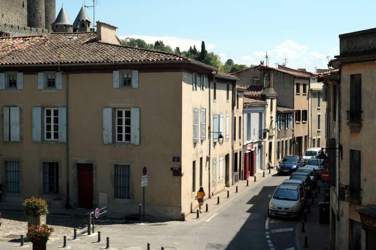 Les Gites De Laure - L'Or Vert, Appartement Avec Vue Sur Le Chateau, Parking Prive, Climatisation, Netflix, A 160 M De La Cite Medievale Carcassonne Esterno foto